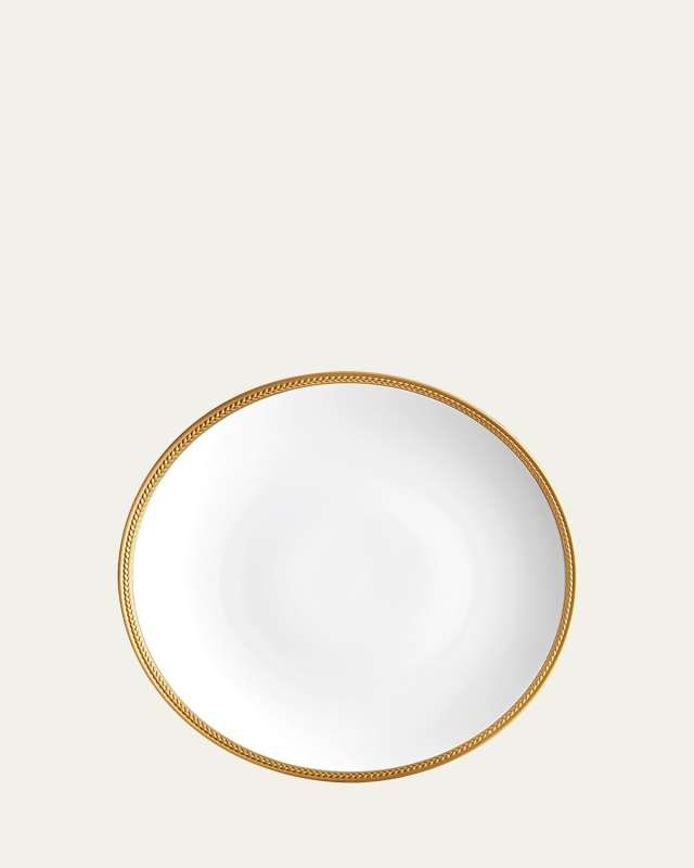 Soie Tressee 24K Gold-Plated Charger